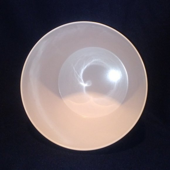 burton+BURTON Pink Camellia Rose Melamine Pot Cover/Vase 5.75" H x 6.75" opening - Picture 4 of 5